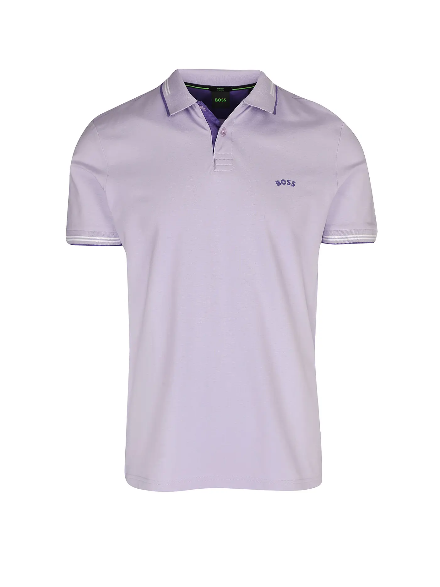 BOSS | Poloshirt Slim Fit Paul Curved | lila